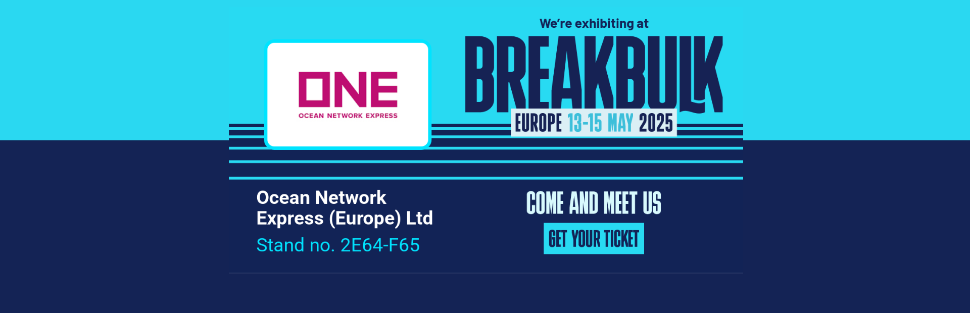 We are exhibiting at Breakbulk Europe 2025