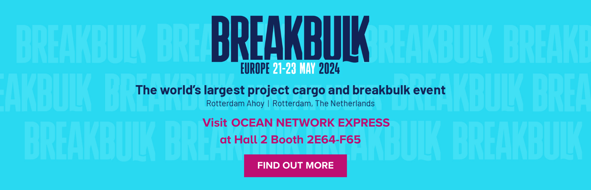 The world's largest project cargo and breakbulk event